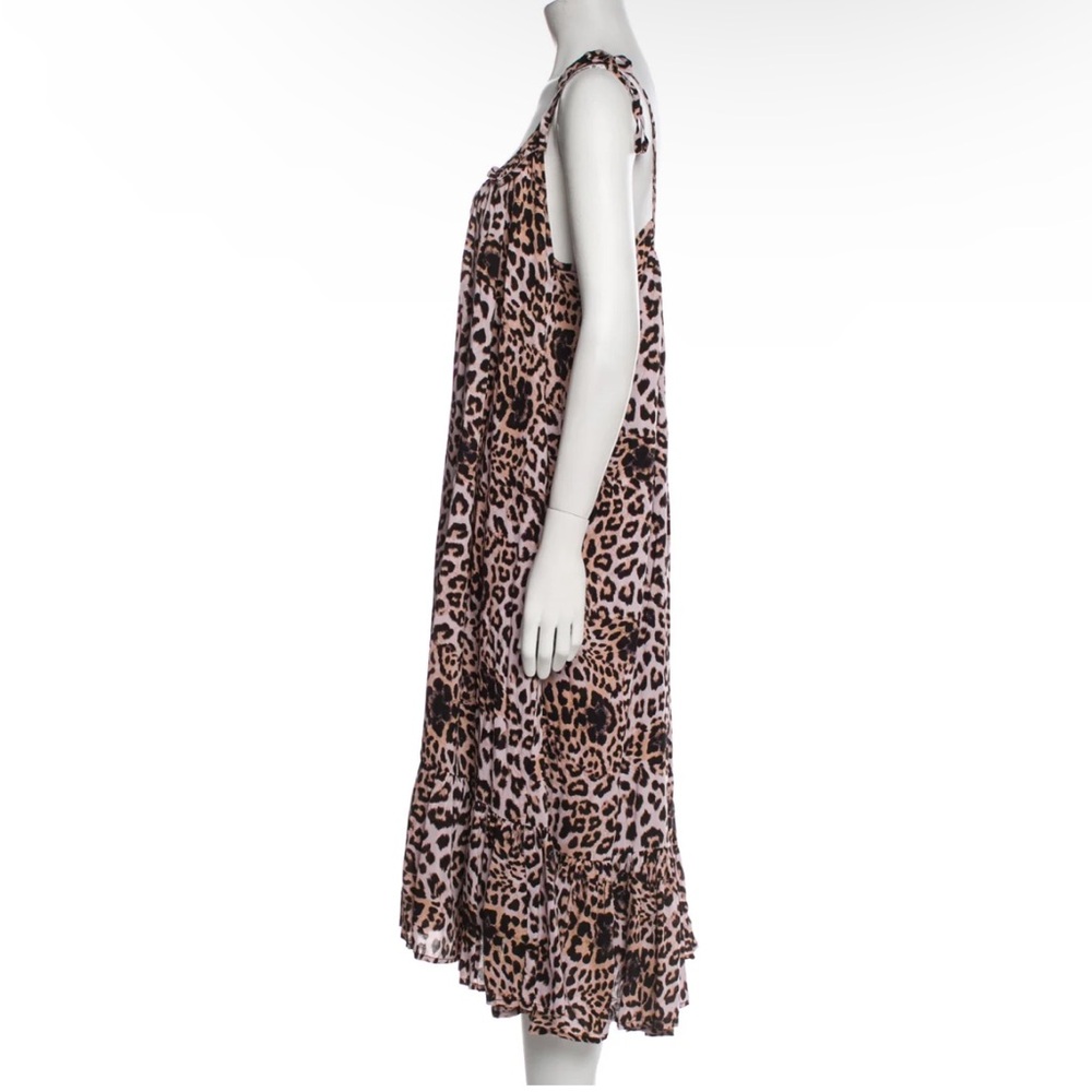 Mikoh “Savusavu” Dress; Leopard Print; Women’s Size 1; like-new condition